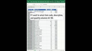 ms excel select large number of rows    Time- saving tips