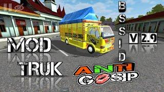 Mod truk ANTI GOSIP    BUSSID V2.9
