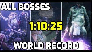 Sekiro All Bosses Speedrun in 11025 World Record