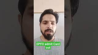 UPSC EPFO APFC admit Card out now