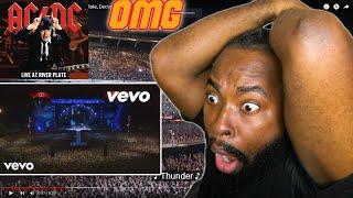 ACDC - Thunderstruck  Live At River Plate  REACTION  RAP FAN Reacts 