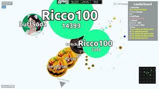 AGAR.IO GAMEPLAY WITH 90 BOTS  OP-BOTS.COM 2021