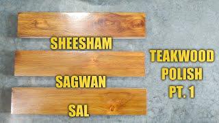 Pt-1 साल शीशम सागवान लकड़ी पॉलिश Natural teak wood polish