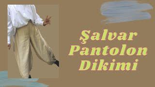 ŞALVAR PANTOLON DİKİMİKENDİN YAP KETEN PANTOLON