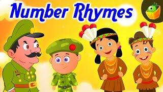 Number Rhymes  Number Songs for Kids  Cartoon Nursery Rhymes Songs For Children