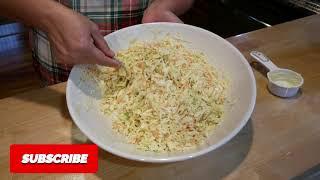 Como Hacer Ensalada de Repollo con Mayonesa Coleslaw