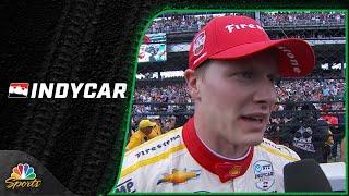 Josef Newgarden Team Penske crushed it to win 2024 Indy 500  Motorsports on NBC