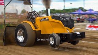 Tractor Pull 2024 Pro Stock Tractor womp womp action OSTPA from Dragway 42 Spring Showdown.