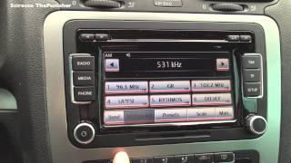 VW RCD 510 Hidden Menu 2017