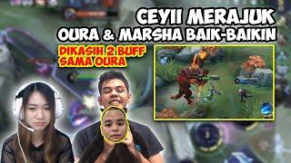 CEYI NGAMBEK OURA & MARSHA JADI MANIS BENERRR