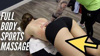 ASMR FULL BODY SPORTS MASSAGE