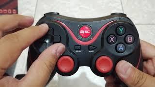 Unboxing GamePad Bluetooth para Android Smart Tv Smartphone y Tv Box.