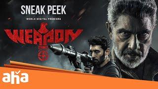 WEAPON - Sneak Peek  Sathyaraj  Vasanth Ravi  Rajiv Menon  Ghibran  Manzoor MS  Guhan S