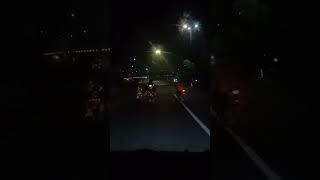 Karaoke di Mobil dengan Suasana jalan malam Haridi Sidoarjo ke Juanda