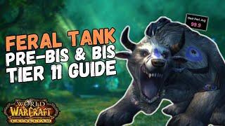 The Feral Druid Tank Pre-BIS & BIS Guide  Cataclysm Classic