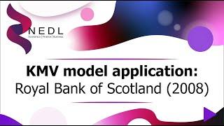 KMV model application Royal Bank of Scotland 2008