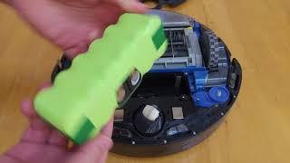 iRobot Roomba - HOW TO CHANGE BATTERY