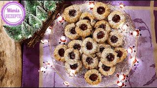 Christmas Cookies  Weihnachtsgebäck  Guetzli Keks Rezept  Plätzchen mit Marmelade
