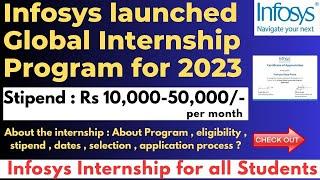 Infosys Launched Global Internship Program  Infosys Instep Internship 2023  Stipend upto Rs 50000