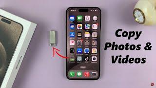 iPhone 15 15 Pro How To Copy Transfer Photos & Videos To USB Flash Drive