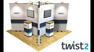 Twist 2 Banner Stands