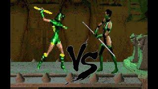 Sprite Battle - Black Orchid vs Jade
