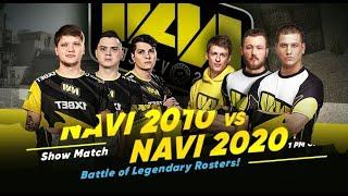 NaVi 2020 vs NaVi 2010 SHOWMATCH - CSGO maps