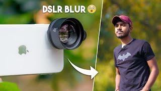 This Lens Capture DSLR like Portrait from Smartphone - DSLR Like Background Blur form Smartphone