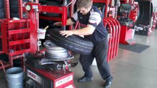Fastest tire changer at discount tire worldwide