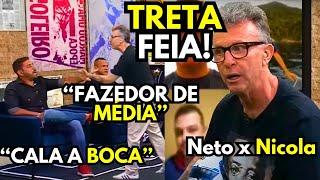 BOMBA A CONFUSÃ0 ENTRE NETO E NICOLA AO VIV0