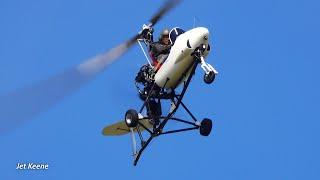 Air Command R503 Gyrocopter Takeoff Flight & Landing