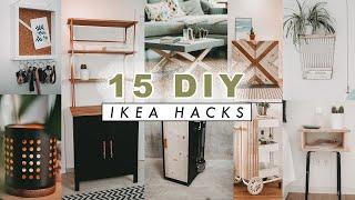 15 DIY Ikea Hacks - Upcycling Ideen im BohoScandi Look - einfach und schnell  EASY ALEX