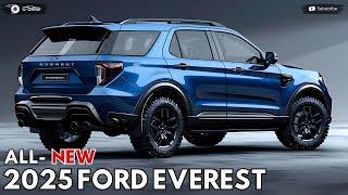 2025 Ford Everest presentado ¡más eficiente con el tren motriz híbrido