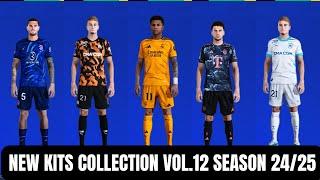 PES 2021 NEW KITS COLLECTION VOL.12 SEASON 2425