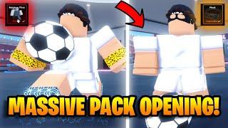 Massive Gold Pack Opening  Roblox Super League Soccer