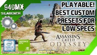 Assassins Creed Odyssey Best Settings for Low Spec 100% Playable