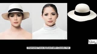 HATS FOR YOUR FACE SHAPE - THE BEST GUIDE EVER ️