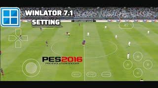 PES 2016 Pro Evolution Soccer Winlator 7.1 Emulador Android Snapdragon 720G + Setting