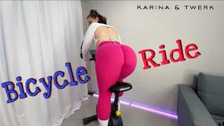 Karina twerkout in leggings  Vybz Karlel  Bicycle Ride