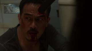 Joe Taslim vs Julie Estelle Fight scene The Night Comes for Us 2018