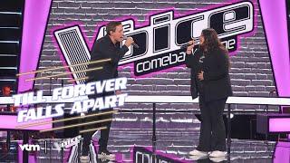 Nicole & Pieter -Till Forever Falls ApartThe Voice Comeback Stage The Voice van Vlaanderen  VTM