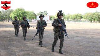 Troops from Indian Armys Tanot Brigade training on Basic Infantry Skills