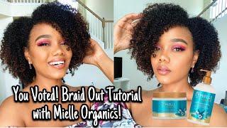 You Voted Braid Out Using Mielle Organics Moisture Rx Products