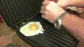 How to Fry Eggs on the George Foreman Grill.