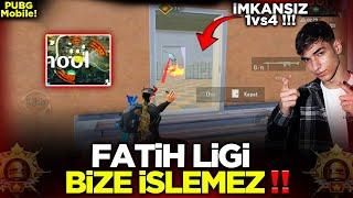 TOKİ + MG3 + DOGUKAN BUNY SONUCU SİZ DÜŞÜNÜN FATİH LİGİ  PUBG MOBİLE GAMEPLAY