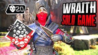 SOLO WRAITH & 20 KILLS IN EPIC GAME Apex Legends Gameplay