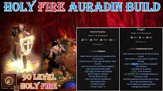 Diablo II Resurrected - Holy Fire Auradin Mercenary Build90 Level Holy Fire 