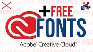 Activate NEW ADOBE FONTS in Creative Cloud  FREE