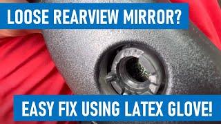 How to Fix a Loose Rear View Mirror Fast