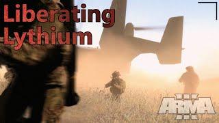 Liberating Lythium  Arma 3 Machinima  Action Clip 4K